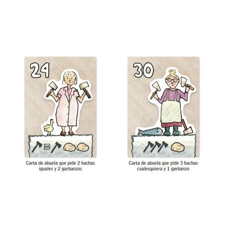 Abuelas con Hachas