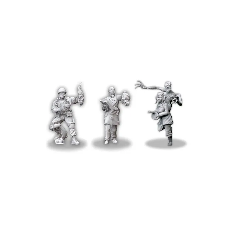 Achtung! Cthulhu Miniaturas: Investigadores de los aliados: Pack 1 -
