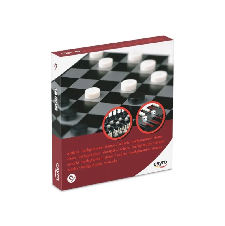 Ajedrez, Damas, Backgammon Magnetico