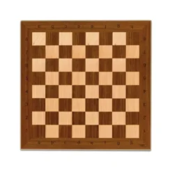 Ajedrez de 40cm y set de fichas de madera n4 stauton