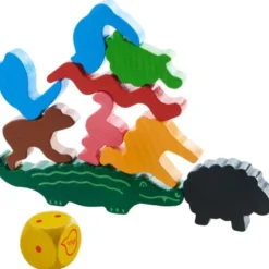 Animal sobre animal: el Tambaleante juego de Apilar