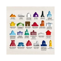 Between two cities: entre dos ciudades. Capitales