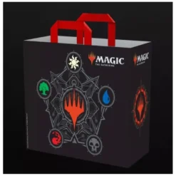 Bolsa Reciclable con Asas para transportar juegos: Modelo Magic the Gathering Mana 5 Colores