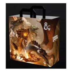 Bolsa Reciclable con Asas para transportar juegos: Modelo Dungeon and Dragons Tiamat