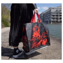 Bolsa Reciclable con Asas para transportar juegos: Modelo Dungeon and Dragons Monster