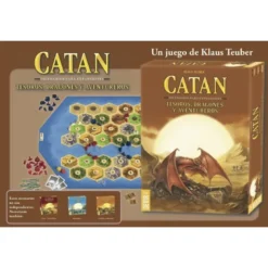 Catan: dragones, tesoros y aventureros