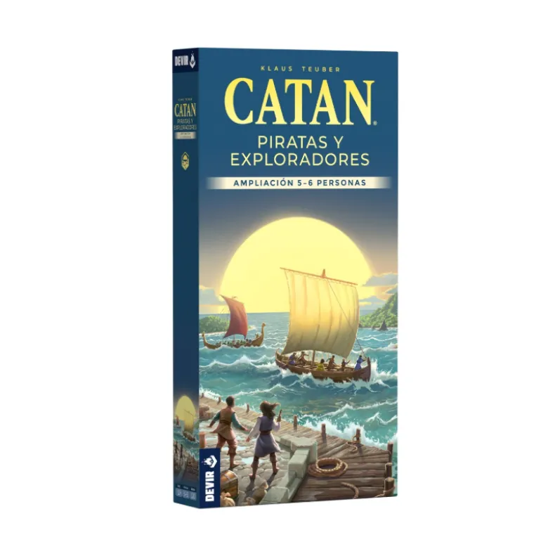 Catan expansion 5-6 jugadores - Piratas y Exploradores