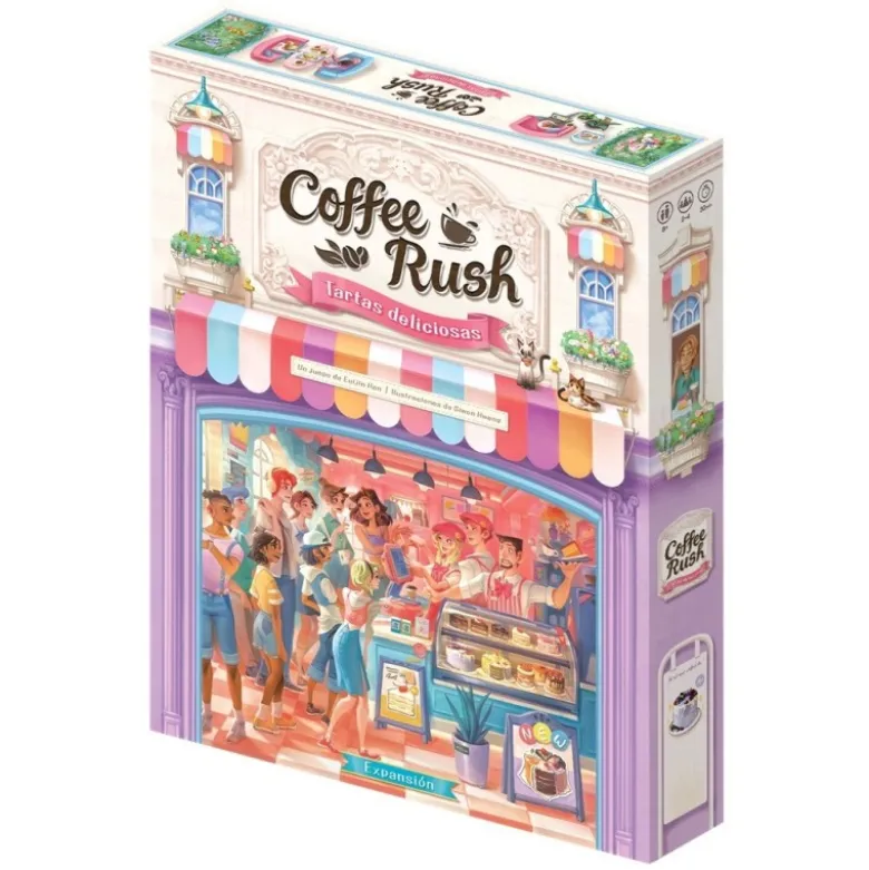 Coffee Rush: Tartas Deliciosas_