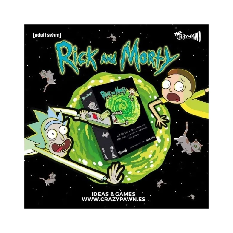 100 dias Rick y Morty: el juego de mesa