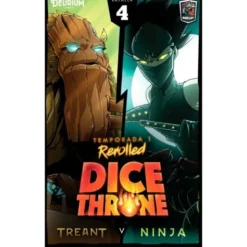 Dice Throne Temporada 1 Rerolled: Ninja vs Treant (castellano)