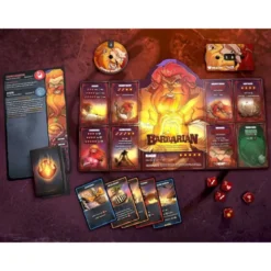 Dice Throne Temporada 1 Rerolled: Barbaro VS Elfa Lunar (castellano)