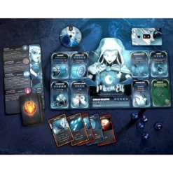 Dice Throne Temporada 1 Rerolled: Barbaro VS Elfa Lunar (castellano)