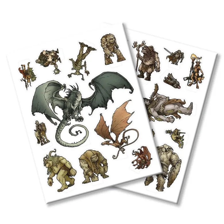 Dragonbane: Peones del Bestiario + Mapa