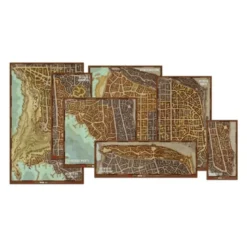Dungeons and Dragons: Set de mapas de los distritos de Waterdeep