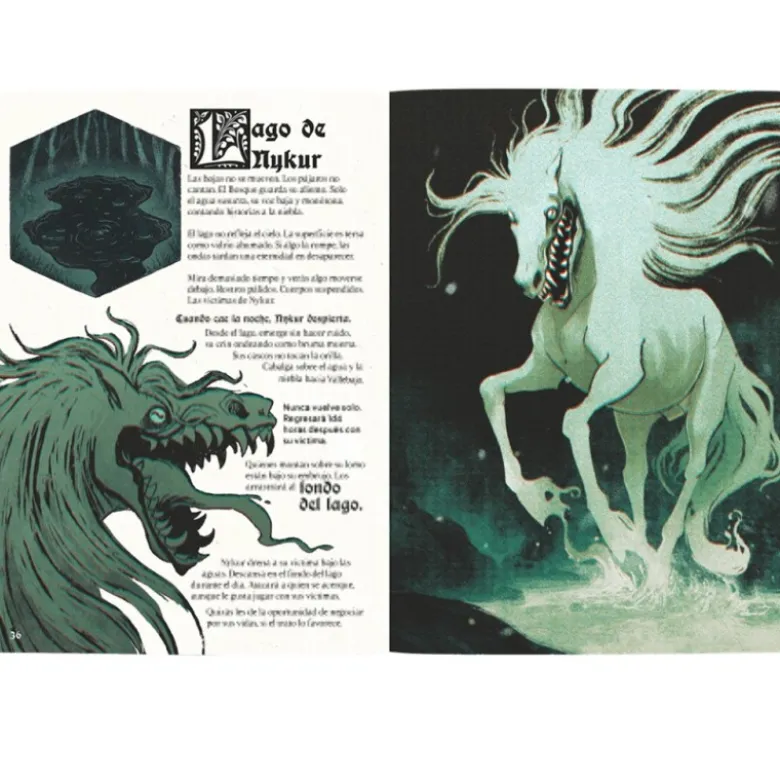 El caballo blanco de Vallebajo