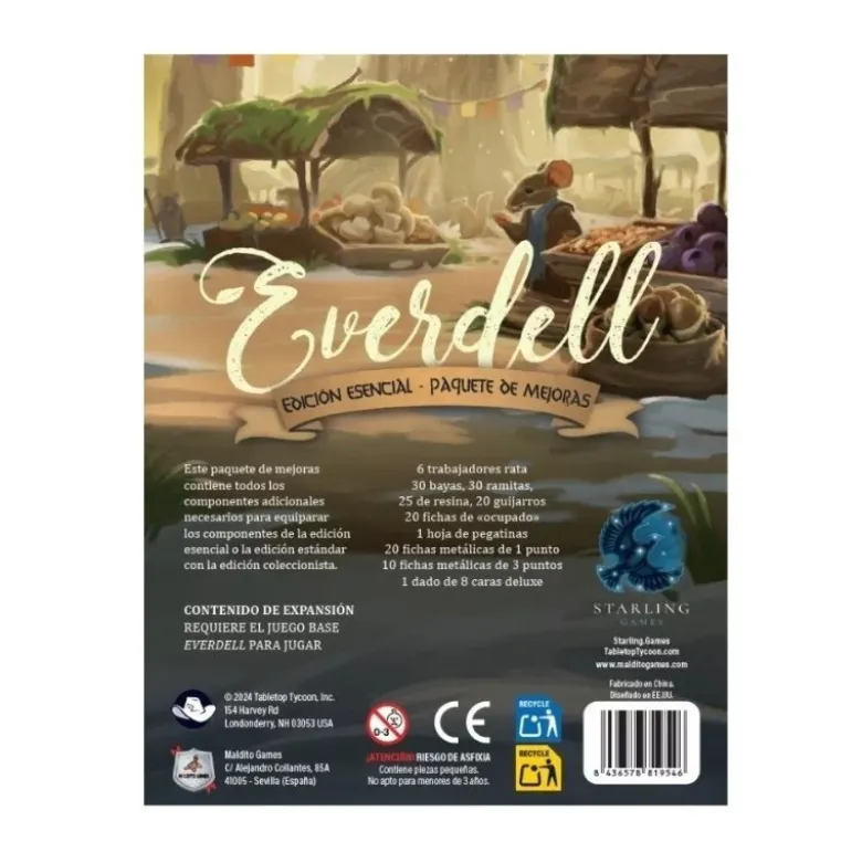 Everdell: Paquete de Mejoras (castellano)