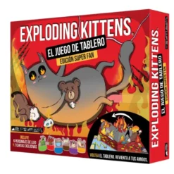 Exploding Kittens: El Juego de Tablero - Edicion Super Fan