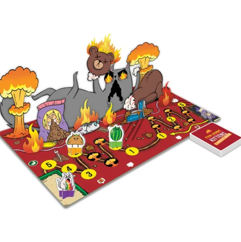 Exploding Kittens: El Juego de Tablero - Edicion Super Fan