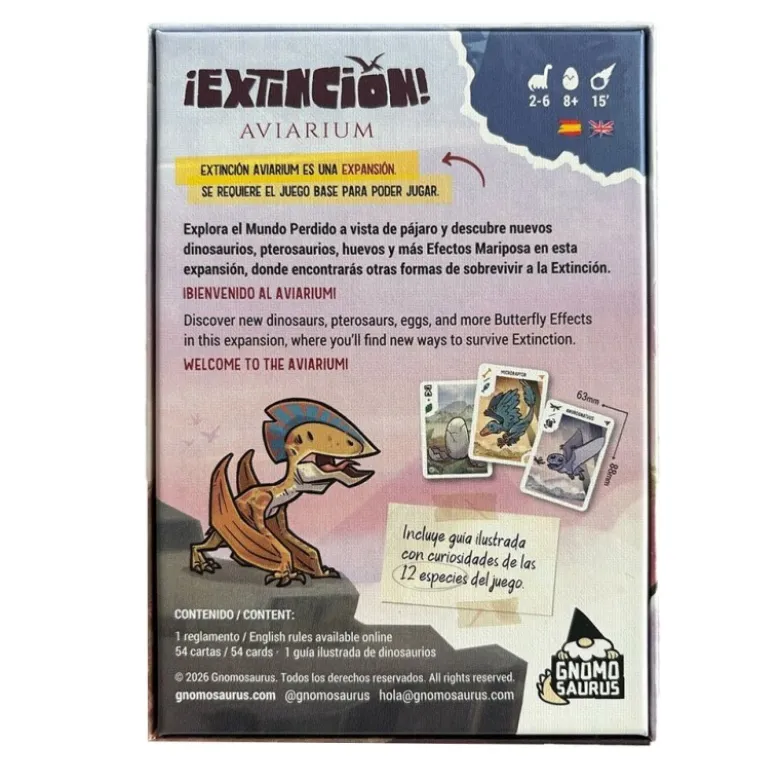 Extincion: Aviarium