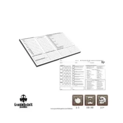 Folklore The Affliction: Character Record Pads