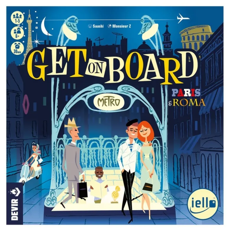 Get On Board: Paris y Roma (castellano)