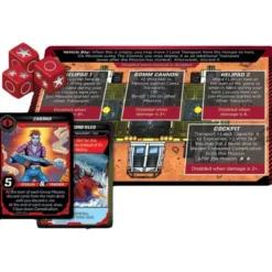 GI JOE el Juego de Construccion de Mazos: Crimson veil + PROMO (castellano)