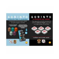 Gorinto. Pack Expansion: 5 jugadores + Dragon