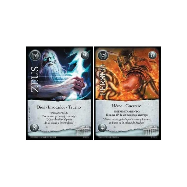 Guerra de Mitos 2 - Griegos y Aztecas + Carta Promo
