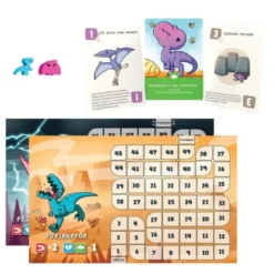 Happy Little Dinosaurs: Expansion para 5-6 Dinosaurios