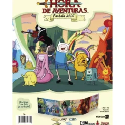Hora de Aventuras: Pantalla de dj + cartas de estado