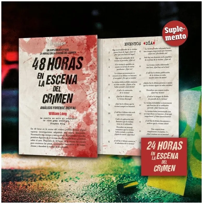 24 horas en la escena del crimen: 48 horas en la escena del crimen - Analisis Forense Digital