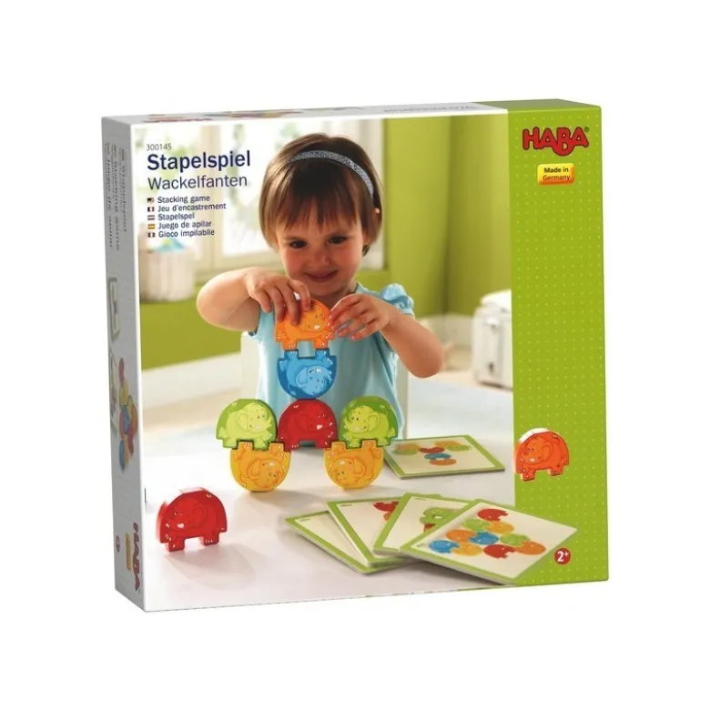 Juego de apilar Tambalefantes -