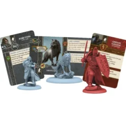 Juego de Tronos: Cancion de hielo y fuego: el juego de miniaturas + 2 miniaturas de regalo