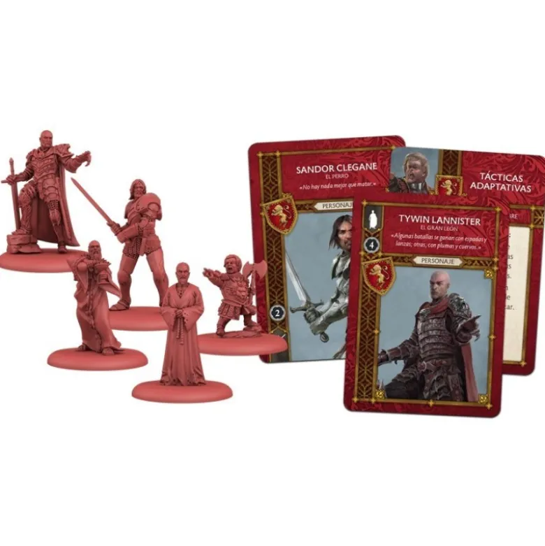 Juego de Tronos: Cancion de hielo y fuego el juego de miniaturas: Heroes Lannister I