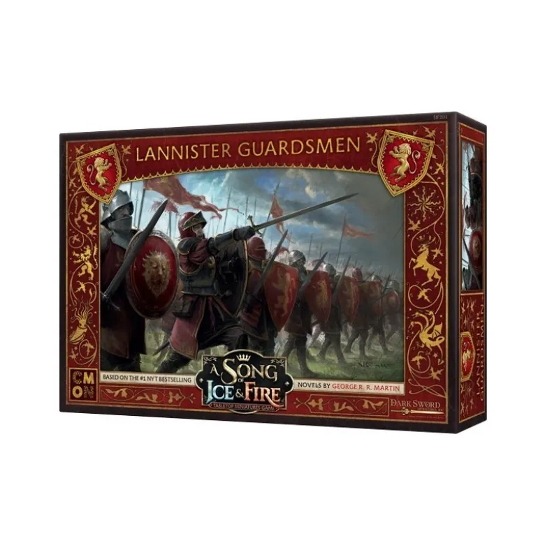 Juego de Tronos: Cancion de hielo y fuego el juego de miniaturas: Guardias Lannister