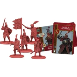 Juego de Tronos: Cancion de hielo y fuego el juego de miniaturas: Guardias Lannister