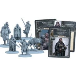 Juego de Tronos: Cancion de hielo y fuego el juego de miniaturas: Heroes Stark I