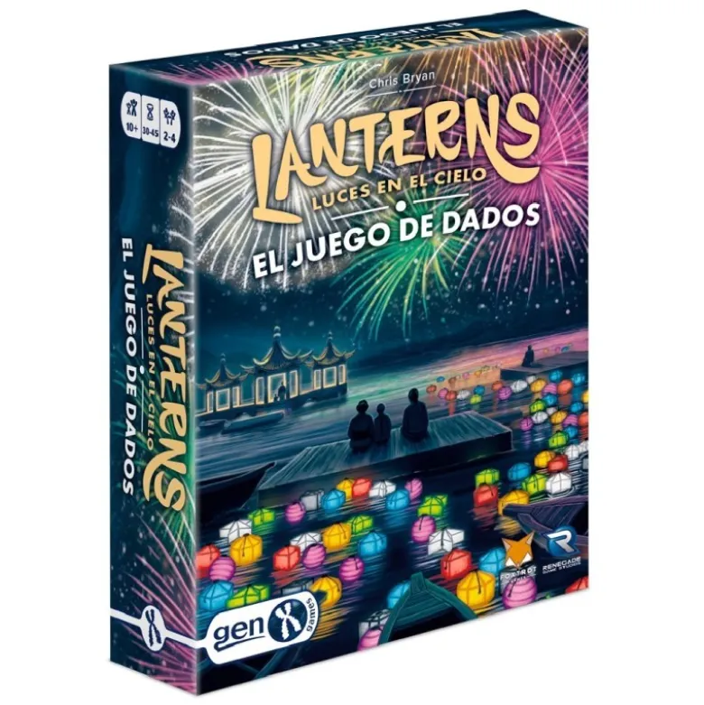 Lanterns: Luces en el cielo - el juego de dados