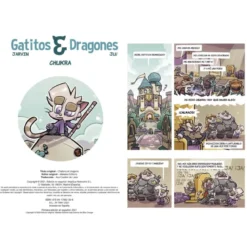 Libro Juego Infantil 01: Gatitos y Dragones