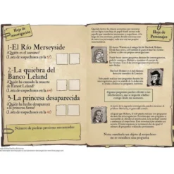Libro Juego Sherlock Holmes y Moriarty Asociados