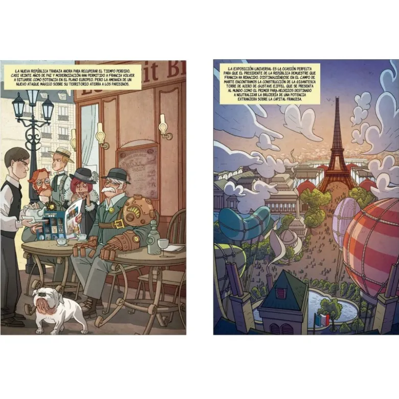 Libro Juego Steam Punk