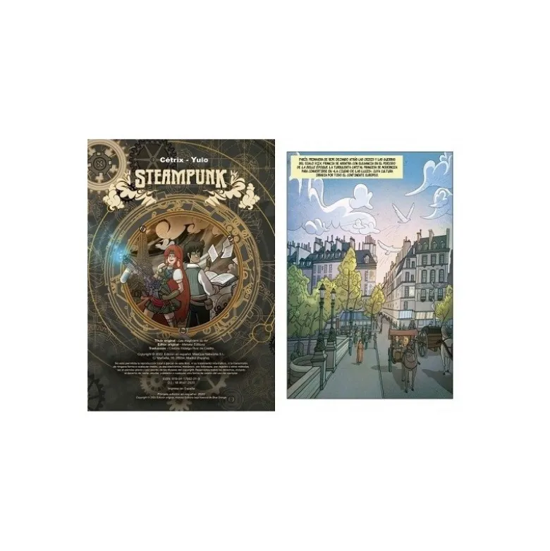 Libro Juego Steam Punk