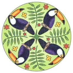 Mandala Designer Flamingo and Friends