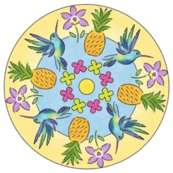 Mandala Designer Flamingo and Friends
