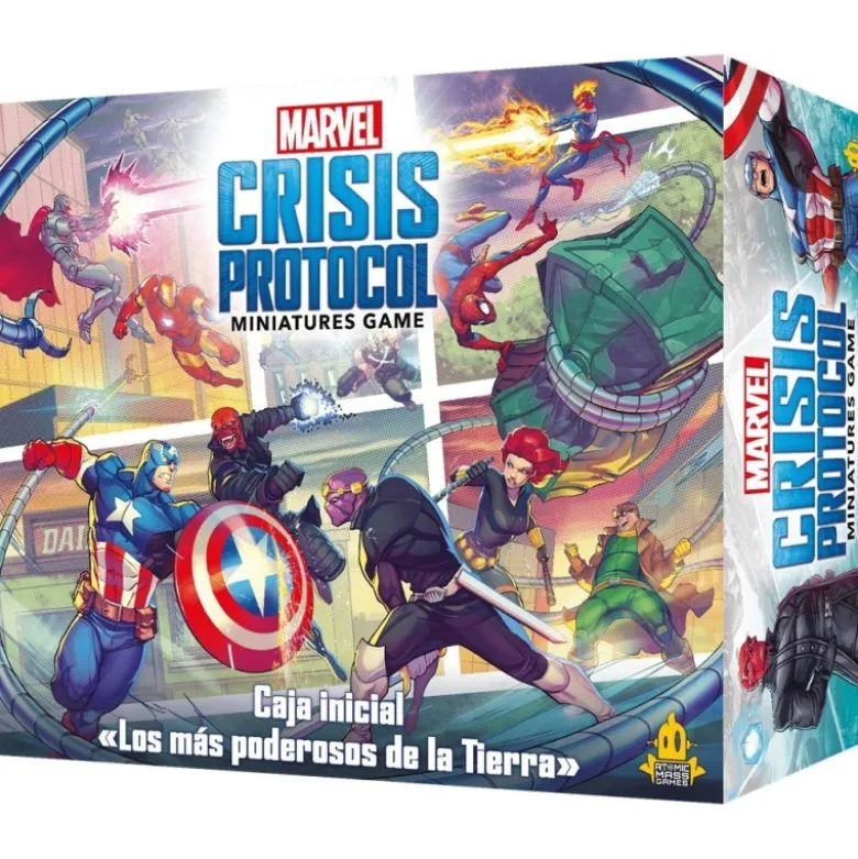 Marvel Crisis Protocol: Caja Inicial Los Mas Poderosos de la Tierra