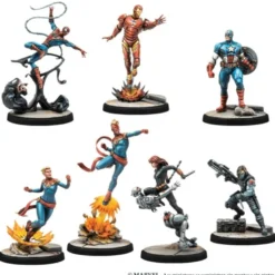Marvel Crisis Protocol: Caja Inicial Los Mas Poderosos de la Tierra