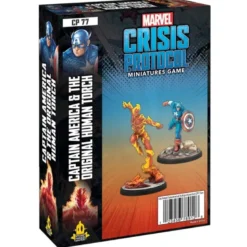 Marvel Crisis Protocol: Captain America and The Original Human Torch