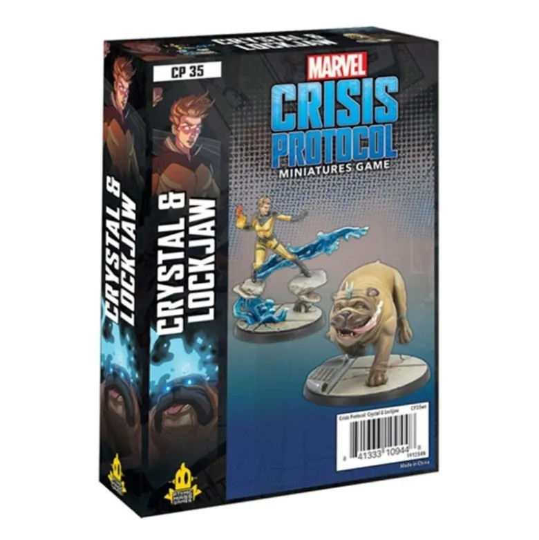 Marvel Crisis Protocol: Crystal and Lockjaw