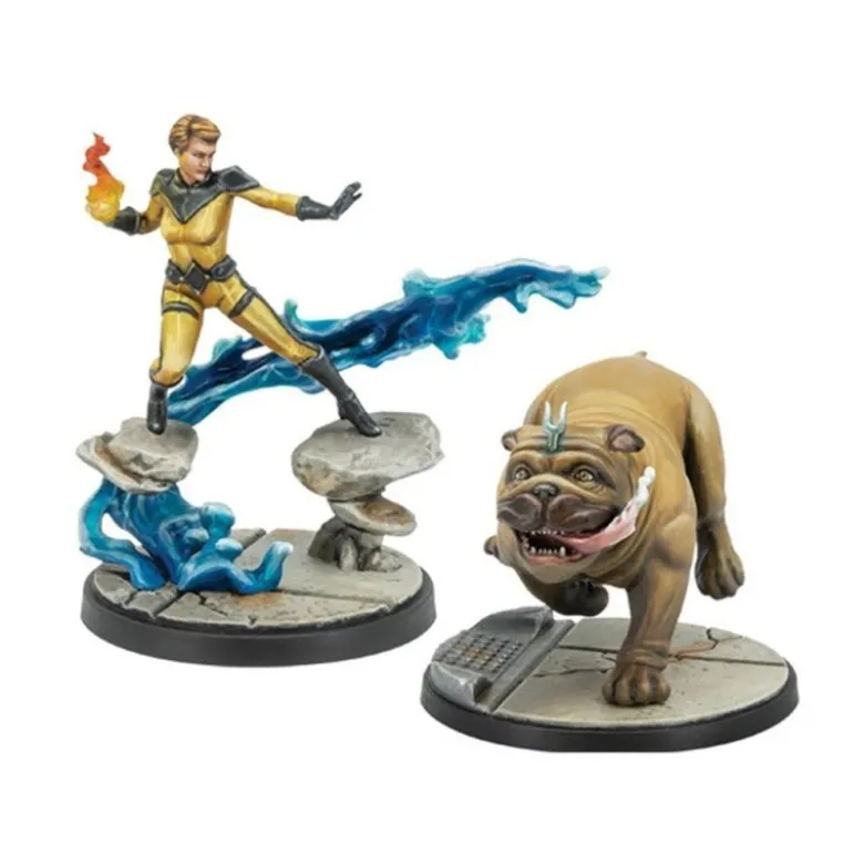 Marvel Crisis Protocol: Crystal and Lockjaw