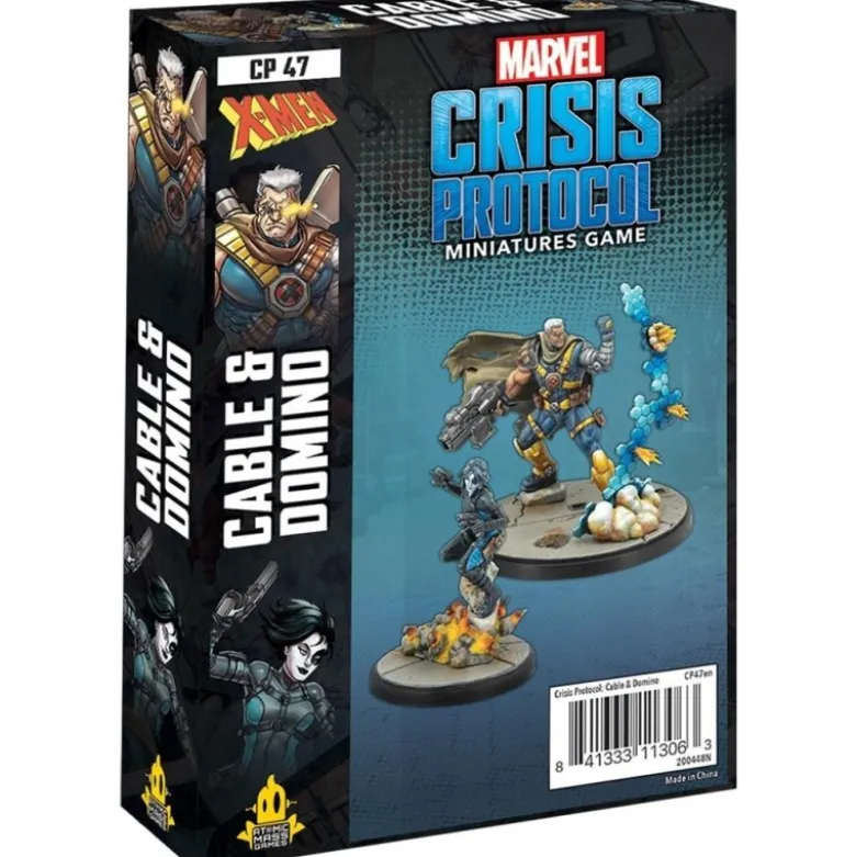 Marvel Crisis Protocol Domino and Cable
